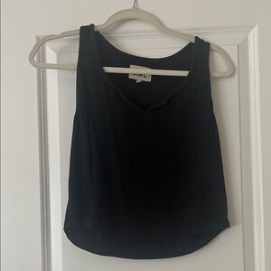 Madewell Black Women's crop Tank Top